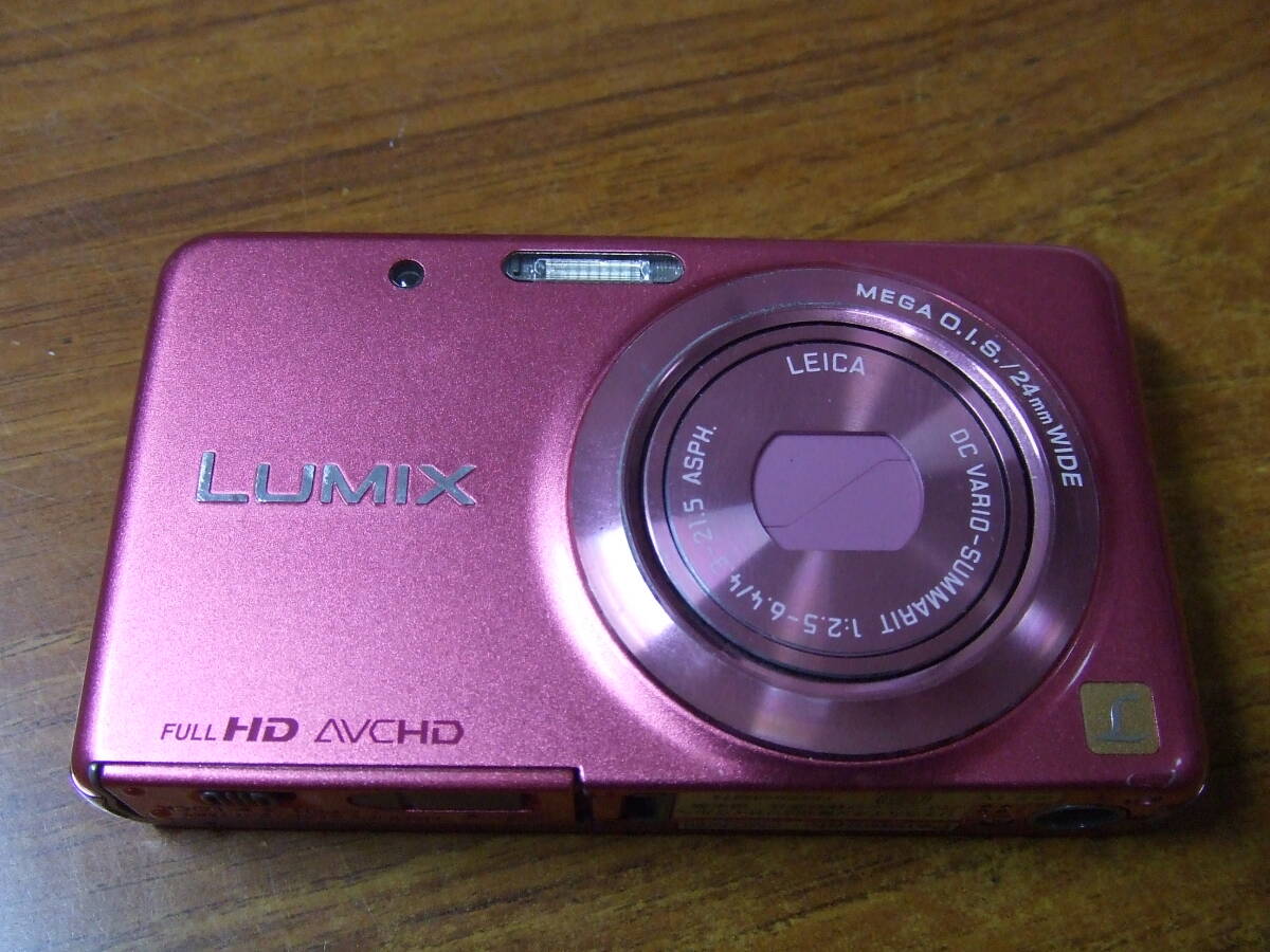 Panasonic LUMIX DMC-FX80 デジカメ ピンク 現状品 Yahoo!オークション -「lumix dmc-fx80」の落札相場・落札価格