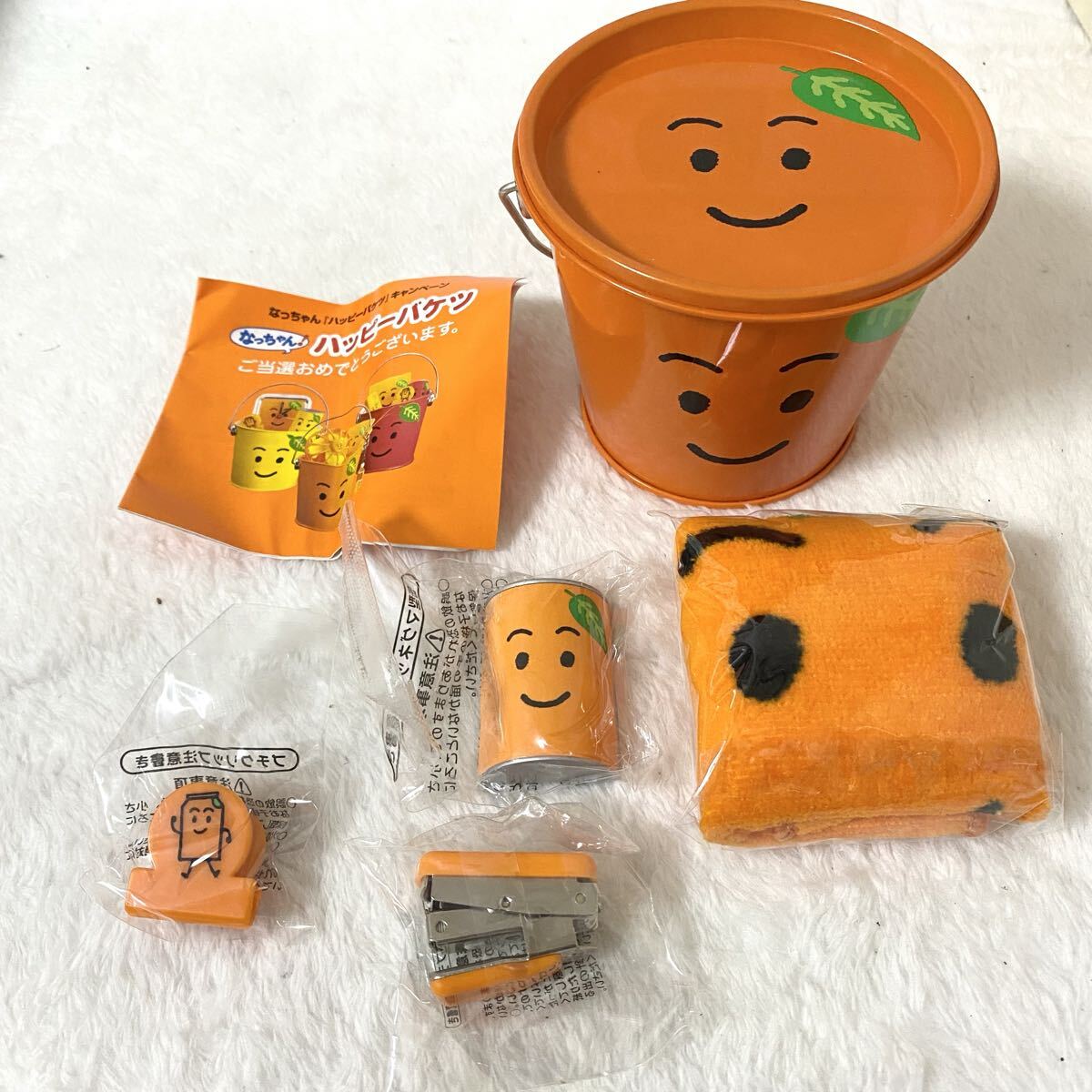なっちゃん　ハッピーバケツ、トランク　新品未使用未開封　６点スーパーセット 2025年最新】ハッピーバケツ なっちゃんの人気アイテム - メルカリ