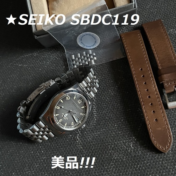 ★超美品!!!SEIKO セイコー プロスペックス アルピニストSBDC119 6R35-00E0 SS メンズ 自動巻 ジュビリーベルト、HORWEEN付き!!