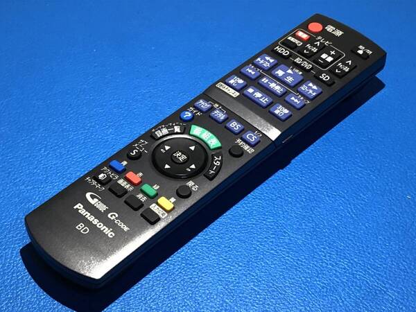 安心の保証有 スピード発送 美品 Panasonic BDレコーダーリモコン N2QAYB000346 「DMR-BW970/DMR-BW870/DMR-BW770/他」 (管理No 22-139)