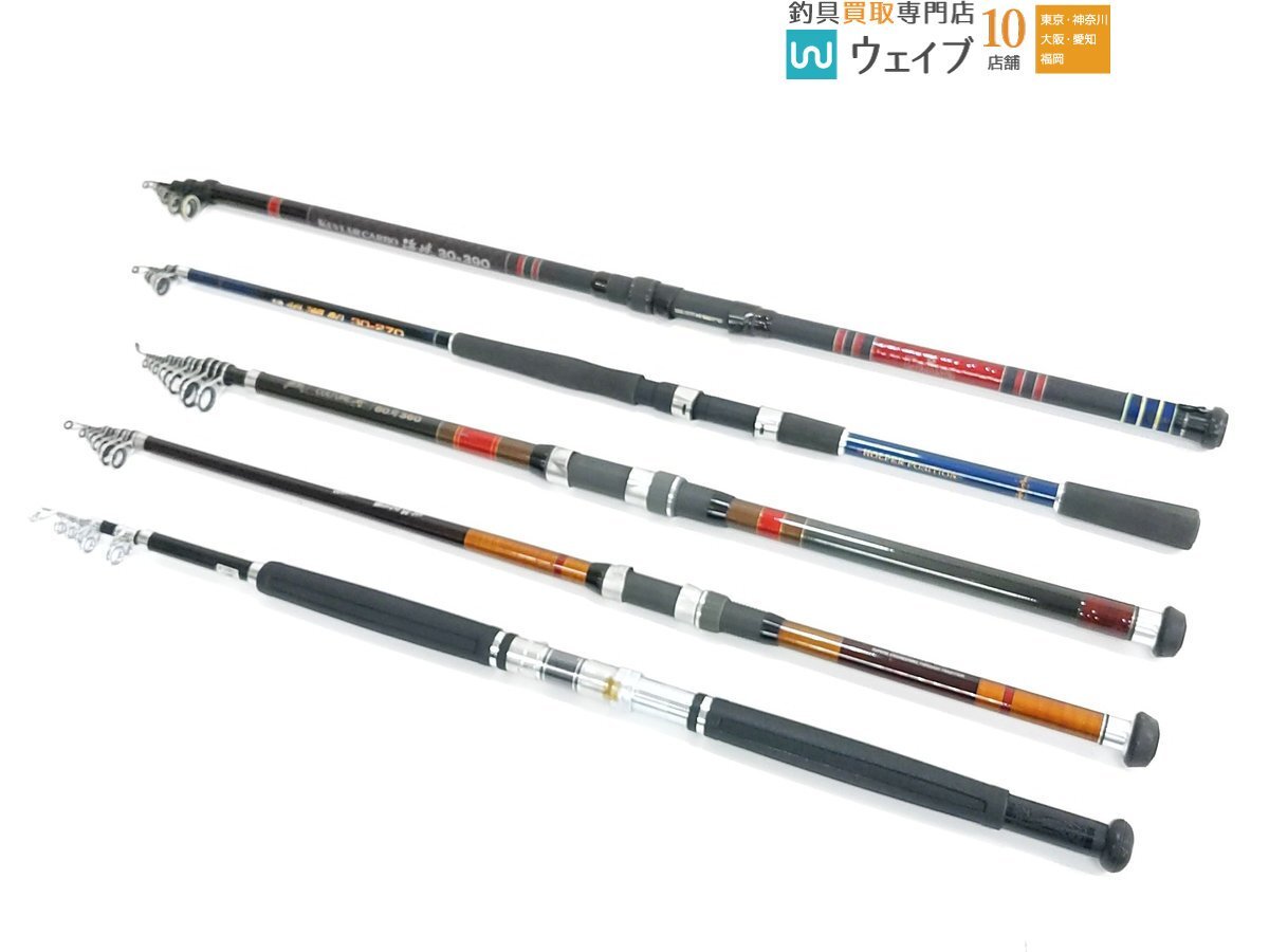 DAIWA KEVLARCARBO 海峡 100号390 ダイワ 釣竿 ロッド Yahoo!オークション -「ケブラーカーボ海峡」(ロッド