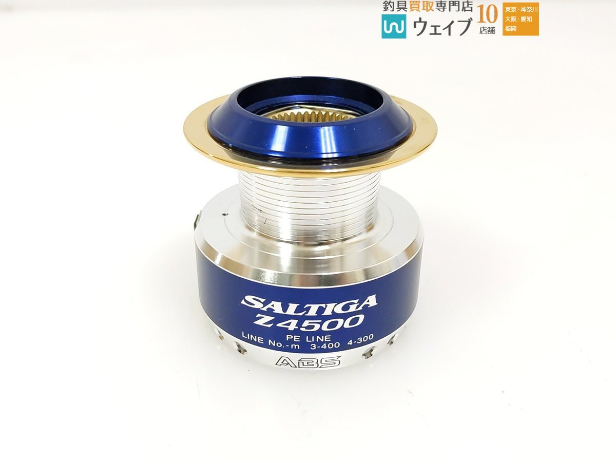 ソルティガZ4500H、替スプール有 Yahoo!オークション -「ソルティガz4500スプール」の落札相場