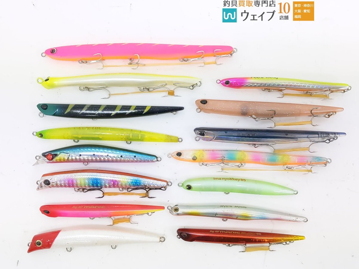中古品 デュオ マニック135&115 まとめ売り Yahoo!オークション -「ベイルーフ マニック115」(海水) (ハード