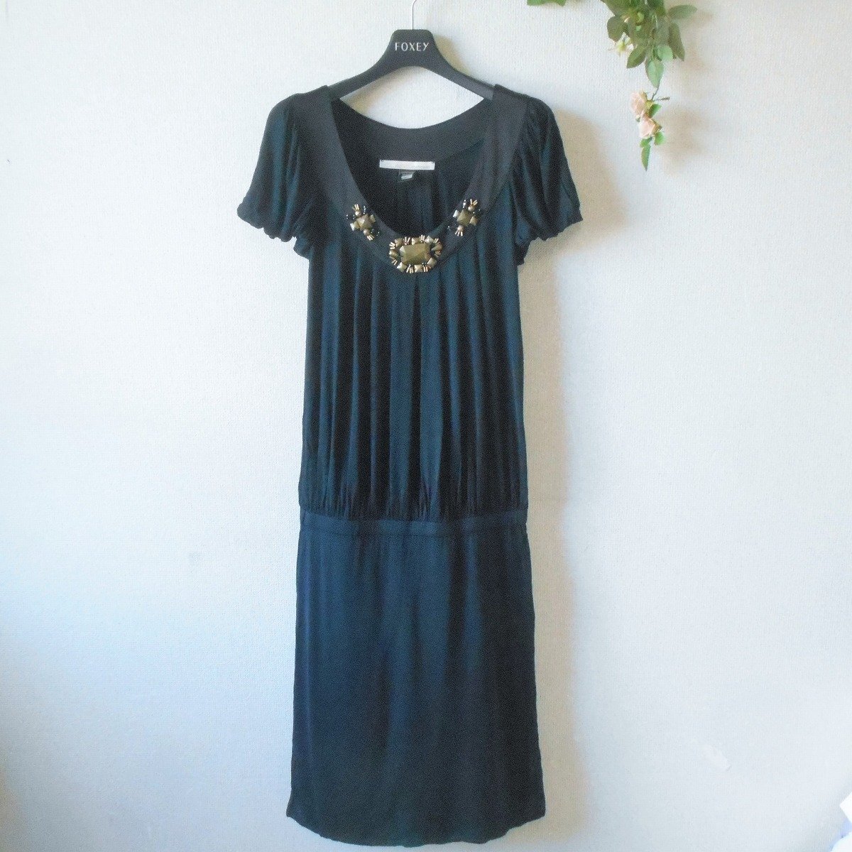 クラスロベルトカヴァリ　ワンピース クラスロベルトカヴァリ 形が素敵な花柄ワンピース - メルカリ