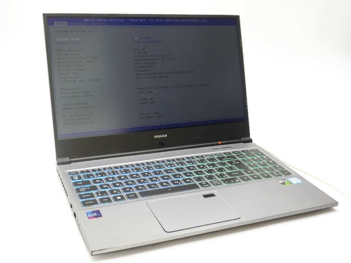値下げ可能！Mouse computer gtx1050、メモリ8G、i5 Yahoo!オークション -「gtx1050」(マウスコンピューター