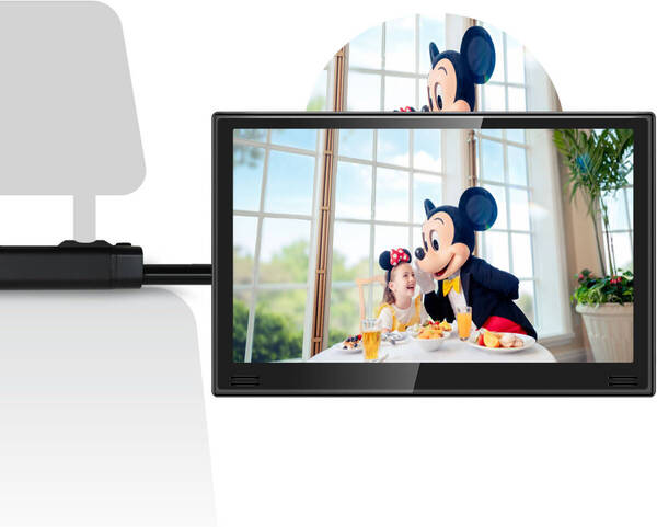 INTENAVI DVDプレーヤー IPS 車載用 後部座席 11.6インチ ヘッドレストモニター