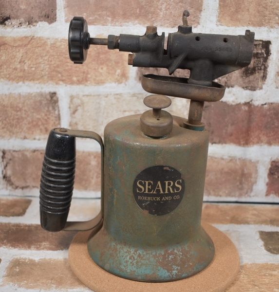 ※超激レア Sears シアーズ ローバック トーチ ランタン ランプ ガソリン ブロー アメリカ USA ビンテージ ストーブ コールマン