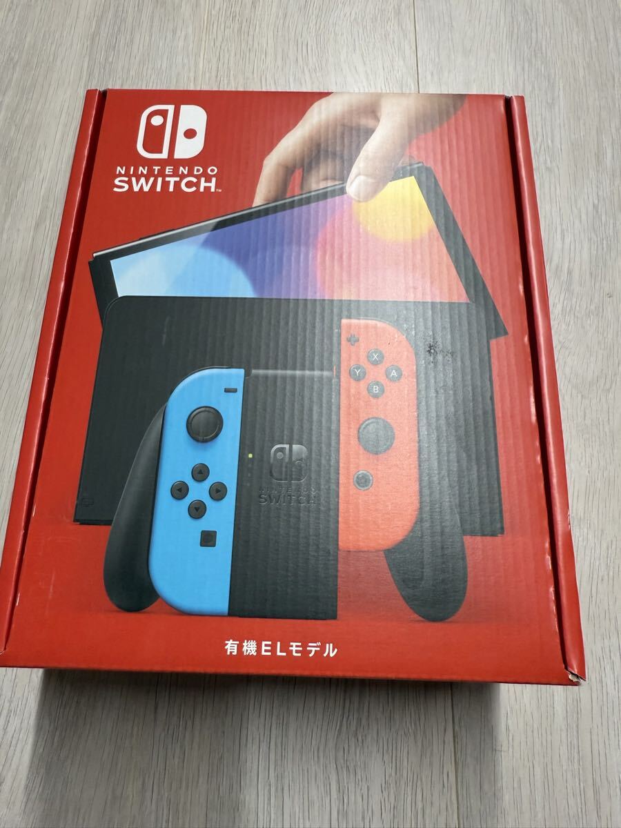 新品 未使用！Nintendo Switch ネオンブルー/レッド 未開封 新品未使用】Nintendo Switch 有機EL 任天堂スイッチ ネオン