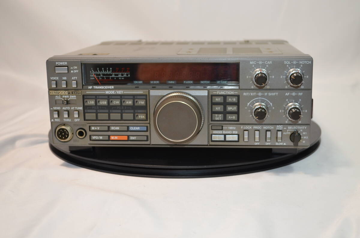 KENWOOD TS-440V トランシーバー 現状品 Yahoo!オークション -「kenwood ts-440」の落札相場・落札価格