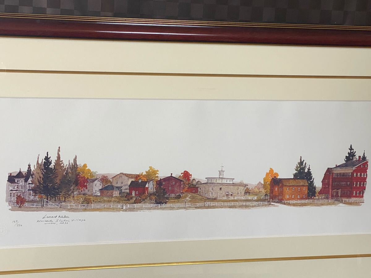 レオナルドウェーバー リトグラフ Edition 210/350 レオナルド