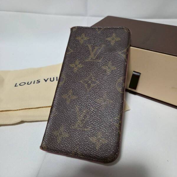 ルイヴィトン LOUISVUITTON iphoneX XS モノグラム 携帯ケース 手帳型 ブランド 箱付き 正規品 安心取引 本物保証 お洒落 モダン 上品 高級