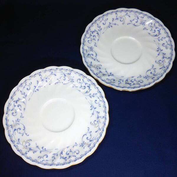 ◆送料無料◆ ノリタケ ニンファラグーナ ソーサー2枚 Noritake NINFA LAGUNA