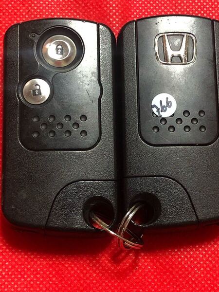 ホンダ HONDA 純正 スマートキー 2ボタン 【刻印 72147-SLE-J01】 オデッセイ / フィット 等 キーレス リモコン 2個セット(766)