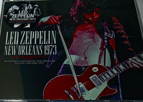 レッド・ツェッペリン 1973年 3CD SBD + AUD Live At New Orleans ,USA Led Zeppelin