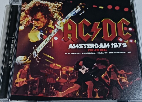 AC/DC 1979年 Stereo SBD PRE-FM Reel 特典付 Live At Amsterdam,Holland