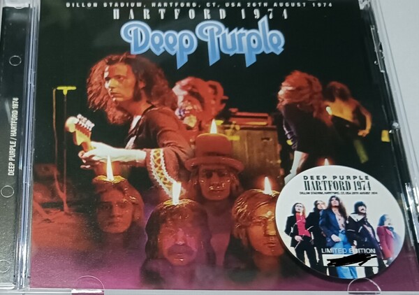 ディープ・パープル 1974年 Deep Purple Live At Hartford,USA Ritchie Blackmore David Coverdale Glenn Hughes