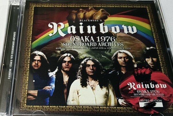 レインボー 1976年 大阪 SDB Archives Live At Osaka ,Japan Rainbow Ritchie Blackmore Deep Purple