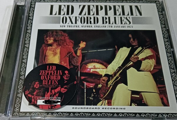レッド・ツェッペリン 1973年 SBD Live At Oxford,England Led Zeppelin