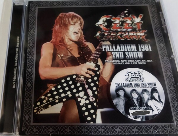オジー・オズボーン 1981年 Ozzy Osbourne Live At Palladium,New York,USA Randy Rhodes Black Sabbath