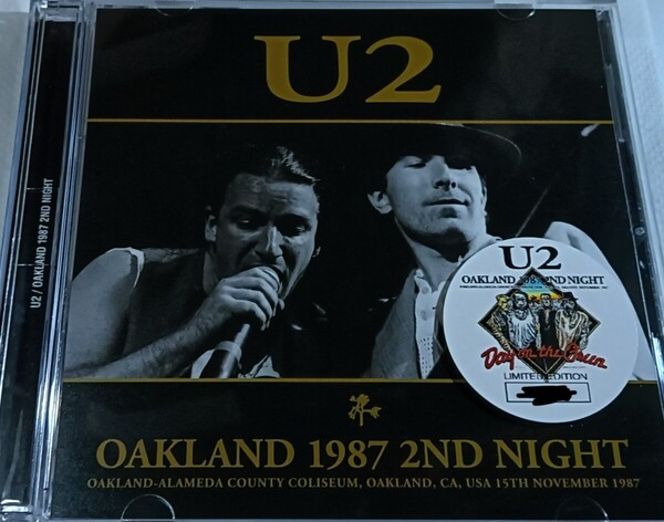 U2 1987年 Live At Oakland,USA 2nd Night