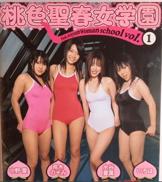 『桃色聖春女学園 vol.1』中古DVD グラビアアイドル 荒木のぞみ いろは 中野愛 水谷夏葉 荒木望