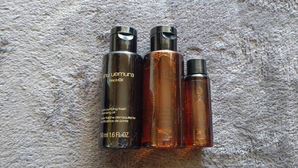 ★shu uemura★アルティム8∞+ブラック★クレンジングオイル50mL2本+15mL1本 計3本セット(合計115mL)★