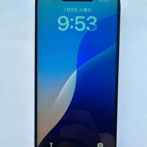 iPhone15 Pro 128GB ホワイトチタニウム 国内版SIMフリー フロントパネル交換品。