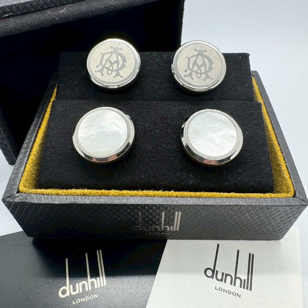 DUNHILL ダンヒル ALFRED カフリンクス カフスボタン メンズ 2025年最新】Yahoo!オークション -ダンヒル カフスの中古品
