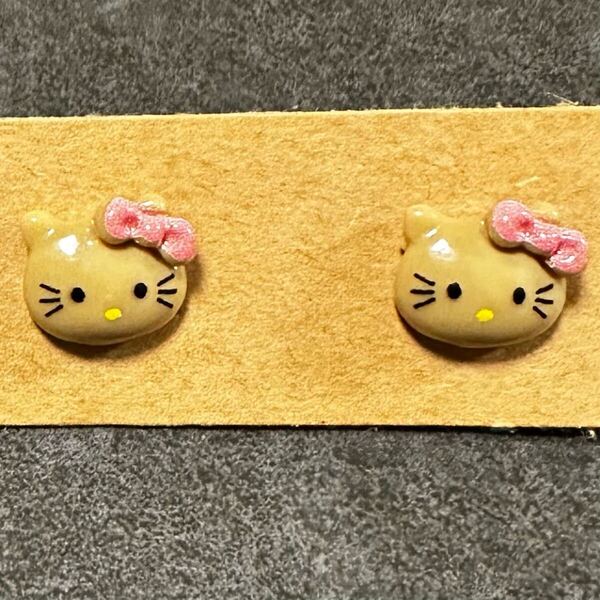 ピアス ハローキティ ピンク サンリオ 可愛い アレルギー対応 プレゼント シンプル