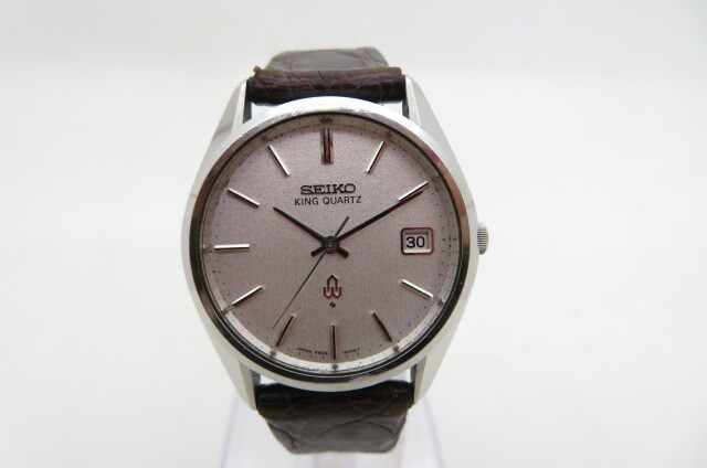 【新品電池】 SEIKO セイコー キングクォーツ メンズ 腕時計 純正ベルト SEIKO セイコー キングクォーツ メンズ 腕時計 デイデイト