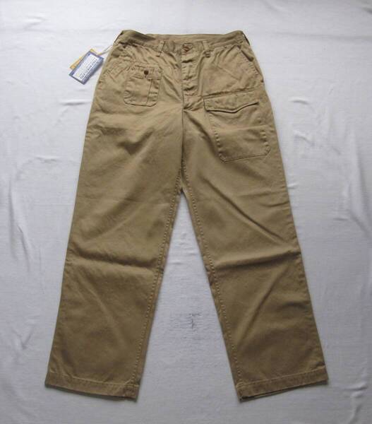 ☆新品 フリーホイーラーズ WILDLIFE OBSERVER トラウザーズ (34) ウエストポイント / Freewheelers ワークパンツ