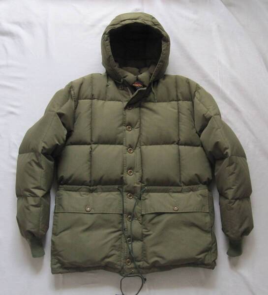 ☆50s エディーバウアー カラコラム ダウンパーカ (L) 日の出タグ / Eddie Bauer / ダウン カラコラム ビンテージ 60s 日の出タグ 70s