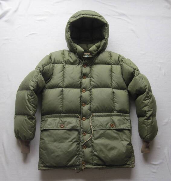 ☆60s エディーバウアー カラコラム ダウンパーカー (S) / Eddie Bauer /ダウン ジャケット ビンテージ 50s 日の出タグ スカイライナー