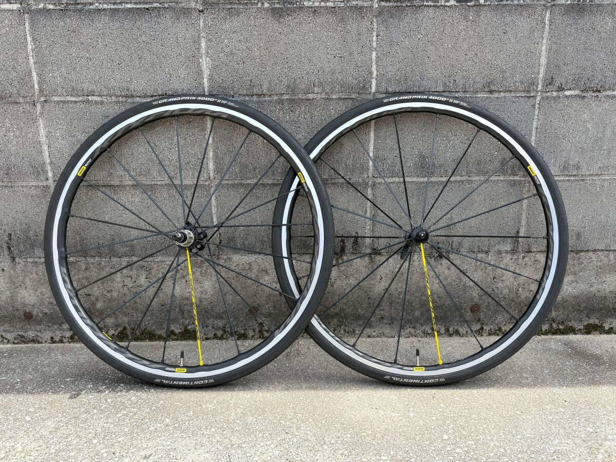 美品 Mavic Ksyrium Pro UST マビック キシリウム プロ マビック キシリウム プロ UST ディスク / Mavic Ksyrium Pro