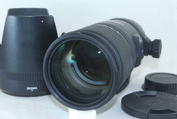 ★実用良品★SIGMA シグマ APO 70-200mm F2.8 EX DG OS HSM CANON キャノン フード付♪