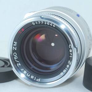 ★新品級★Carl Zeiss カールツァイス Planar プラナー 50mm F2 ZM T* シルバー希少な銘玉♪②