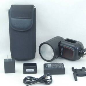 ★極美品★GODOX ゴドックス V1p PENTAX ペンタックス ストロボ フラッシュ ケース付き♪