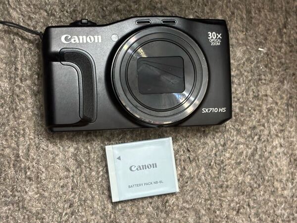 コンパクトデジタルカメラ Canon デジタルカメラ PowerShot SX710HS ブラック 7241