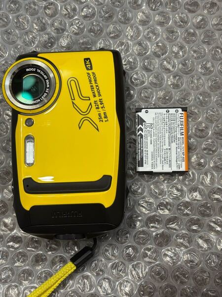 富士フィルム FinePix XP140 デジタルカメラ イエロー