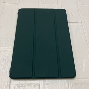 iPad 9 ケース 2021 MoKo iPad 10.2 ケース 第9/8/7世代(2021/2020/2019) オートスリープ機能 薄型 裏地マイクロファイバー DarkGreen