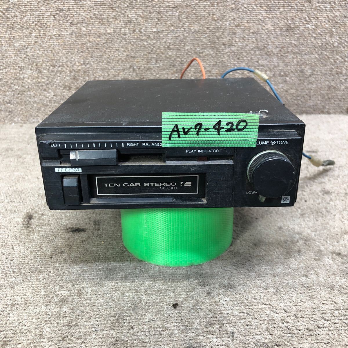 Fujitsu Ten  カーオーディオ当時物 スピーカーとセット Fujitsu Ten カーオーディオ当時物 スピーカーとセット - メルカリ