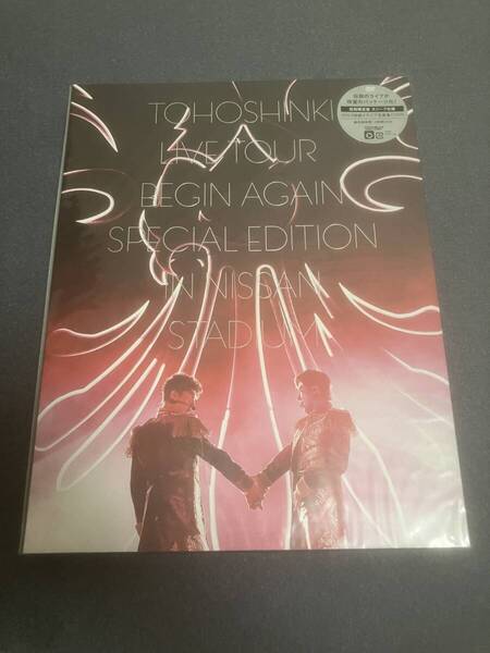 (新品未開封) (外箱痛み) 東方神起 LIVE TOUR ~Begin Again~ Special Edition in NISSAN STADIUM(DVD3枚組)(初回生産限定盤)