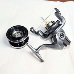 シマノ 管296GD AR-C エアロ CI4+4000XG 本体+スプールセット 傷多数 部品取り(ハンドル、ドラグノブ、防水キャップ無し)