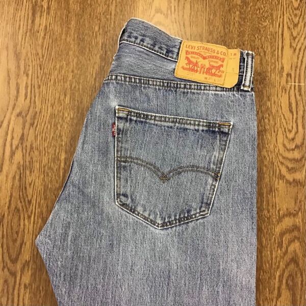 【GG100】Levi's 501 W36 L30 定番ストレート ジーンズ ジーパン デニムパンツ メンズブランド古着 リーバイス501 送料無料