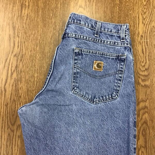 【GG105】Carhartt W36 L30 ジーンズ ジーパン デニムパンツ メンズブランド古着 カーハート 送料無料