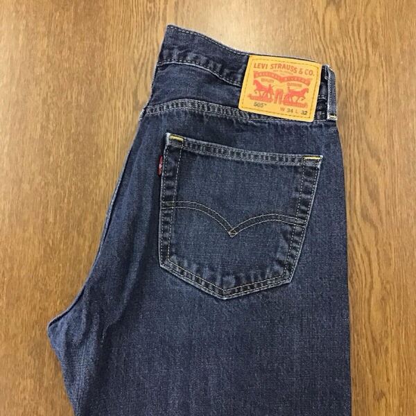 【GG120】Levi's 505 W34 L32 ジーンズ ジーパン デニムパンツ メンズブランド古着 リーバイス505 送料無料