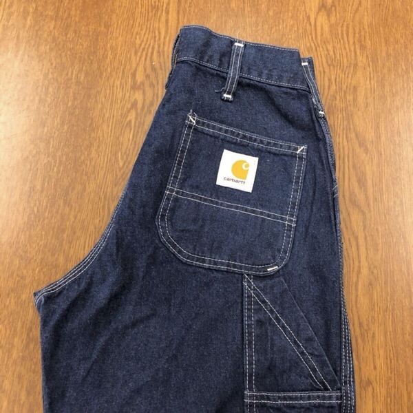 【GG229】Carhartt W28 L36 デニムペインターパンツ ワークパンツ ブランド古着 カーハート 送料無料