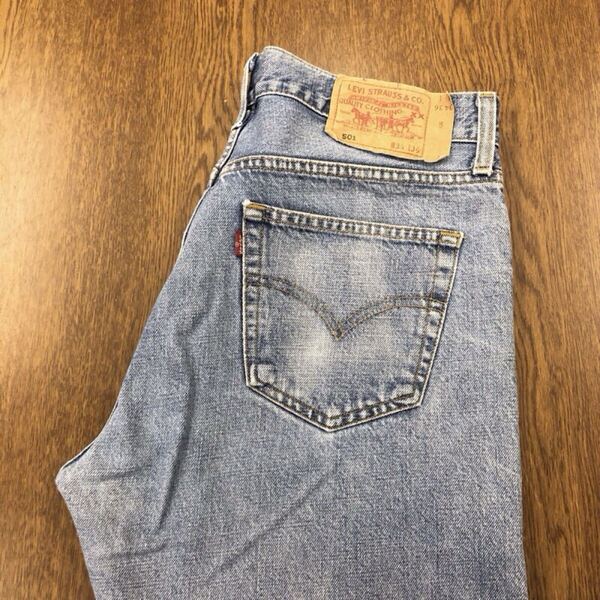 【GG236】Levi's 501 W34 L36 定番ストレート ジーンズ ジーパン デニムパンツ メンズブランド古着 リーバイス501 送料無料