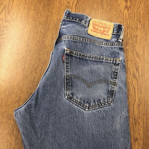 【GG247】Levi's 550 W34 L34 ジーンズ ジーパン デニムパンツ メンズブランド古着 リーバイス550 送料無料