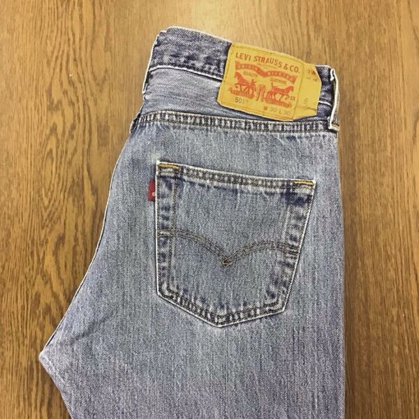 【GG275】Levi's 501 W30 L30 定番ストレート ジーンズ ジーパン デニムパンツ メンズブランド古着 リーバイス501 送料無料
